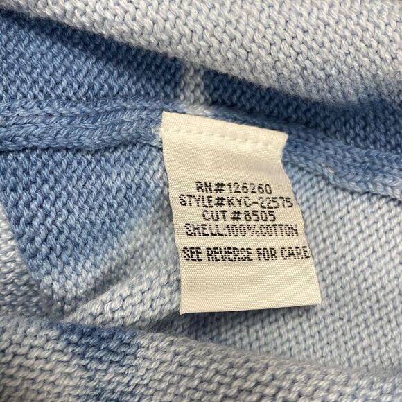 Velvet Heart Blue Tye Dye Sweater Size Large NWOT - Picture 5 of 6